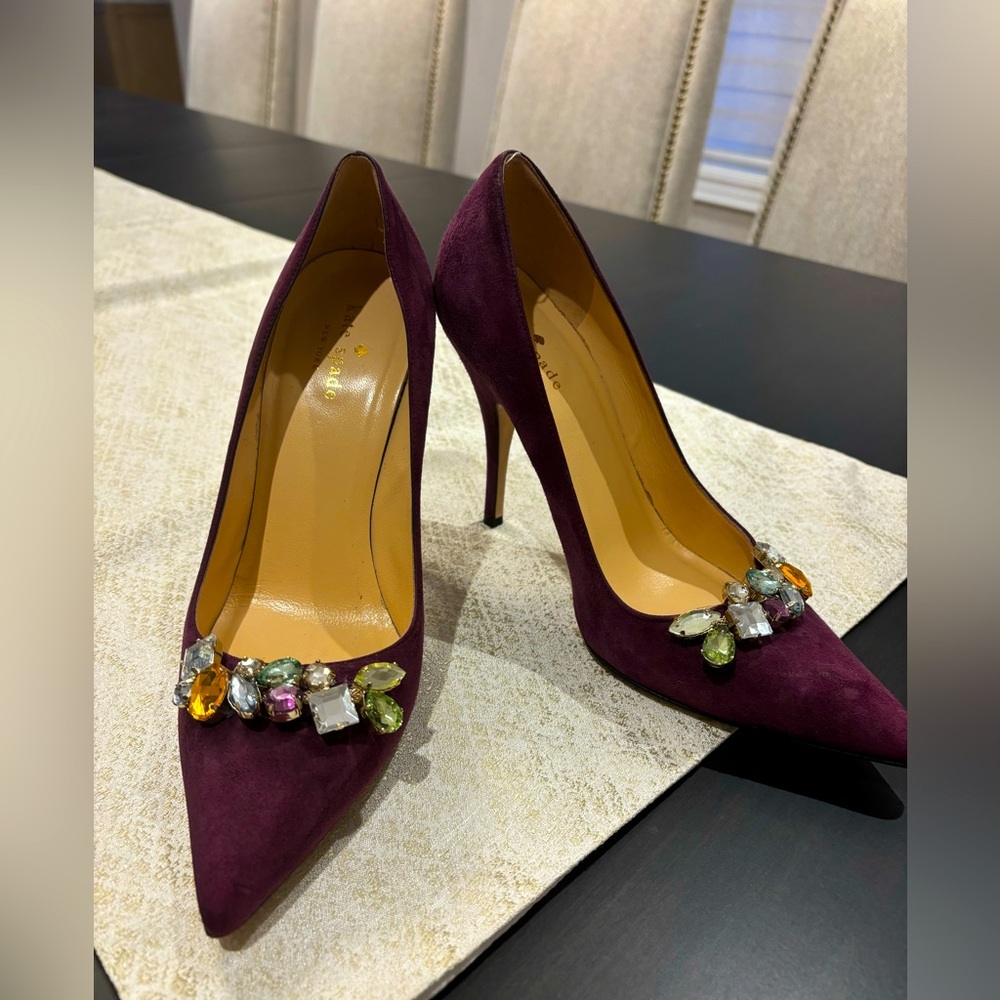 Very Elegant Kate Spade New York Suede Pumps; Size 8; Excellent Condition;